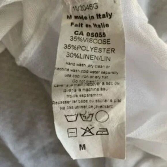 M Made in Italy Women's V Neck size M - Picture 2 of 5